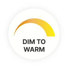 Szabályozható GU10 Olucia LED lámpa Antonie, 5W, meleg fényűre szabályozható