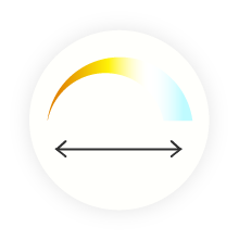 Retro műanyag mennyezeti lámpa fekete, Shauni, 12 W, melegtől hidegig állítható fehér LED, távirányítóval