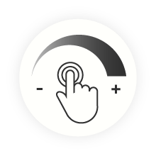 Fekete fém újratölthető állólámpa, Comet, 3 W, 2700 K LED, kosketushimmentimellä