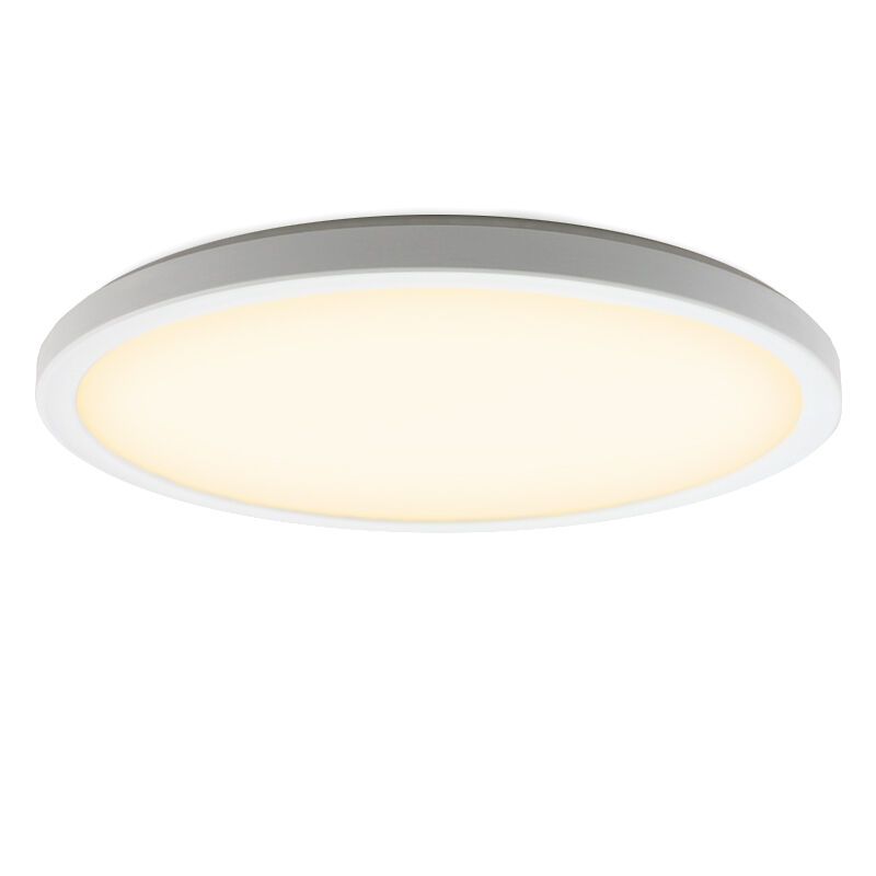 Műanyag plafon lámpa fehér, Shona, 18 W, 3000 K LED, 3 fokozatban szabályozható