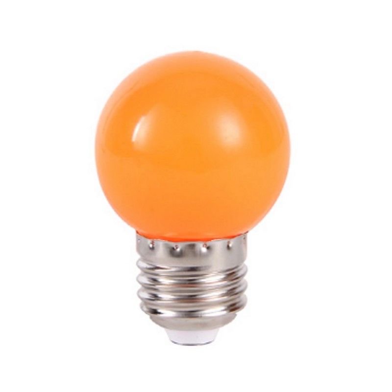 Narancssárga LED izzó - 1 watt
