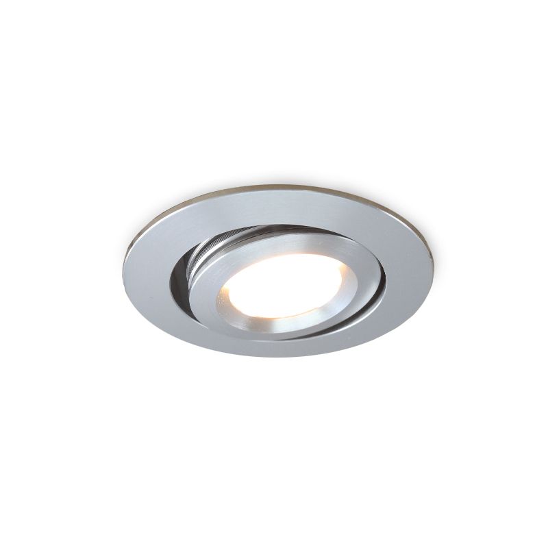Retro terasz beépíthető spotlámpa króm, Rona, 3 W, 2700 K LED, IP44