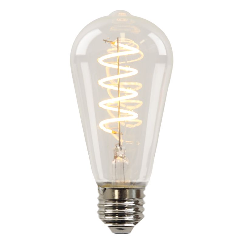 Dimmelhető E27 Olucia LED Edison lámpa Tuelo, 4W, 2700K