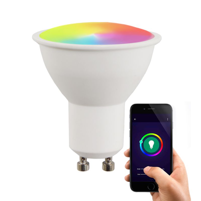 GU10 Olucia Antonie okos LED lámpa, 5W, RGBW