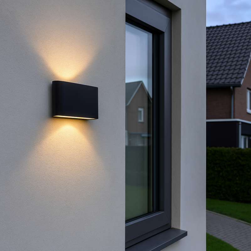 Retro kültéri lámpa fekete, Cailey, 10 W, 3000 K LED, IP54