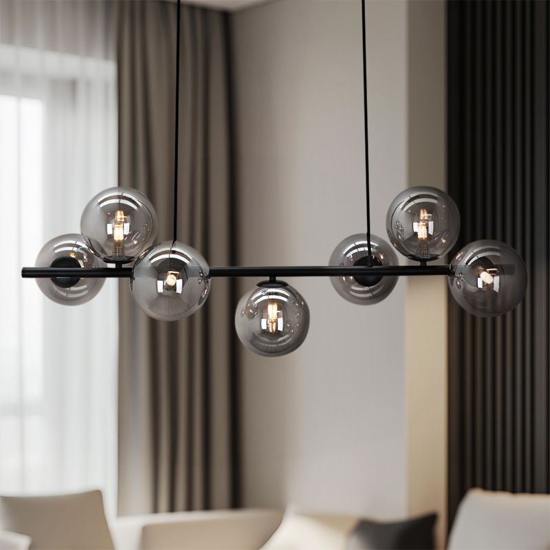 Design függőlámpa szürke, Remo