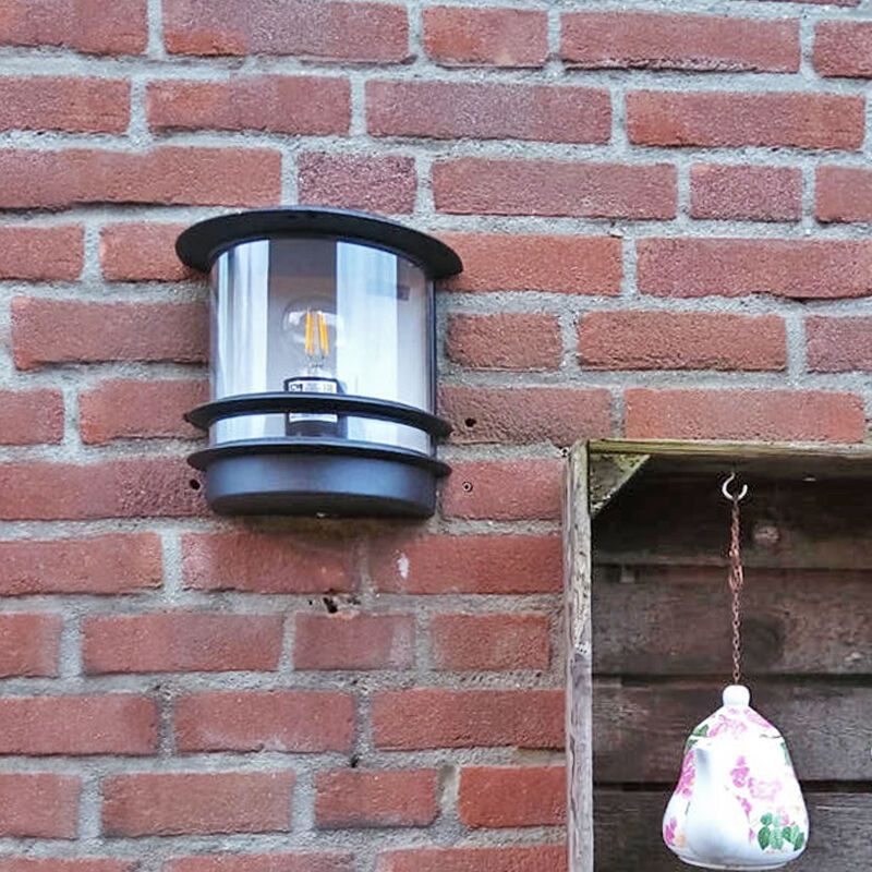 Vintage kültéri lámpa fekete, Zare, IP44