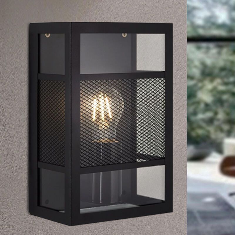 Modern kültéri lámpa fekete, Ramla, IP44