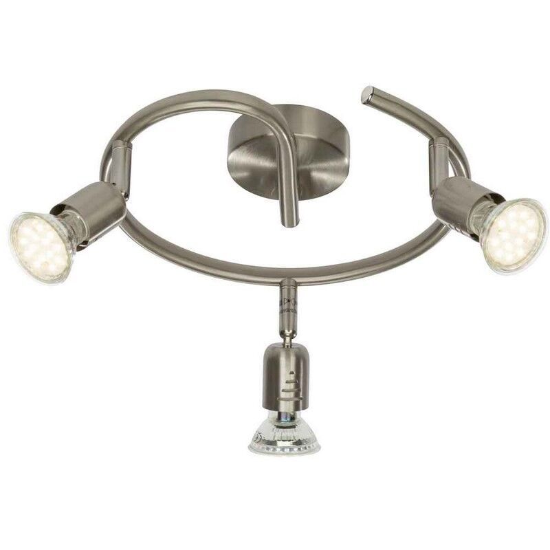 Fém mennyezeti spot lámpa króm, Hayo, 50 W, 3000 K LED