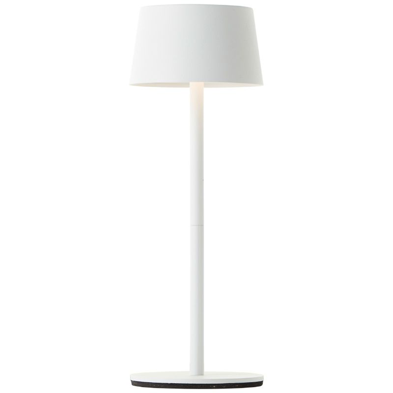 Retro kültéri asztali lámpa fehér, Petter, 2 W, 3000 K LED, IP44, 3 fokozatban szabályozható