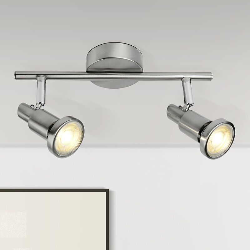 Fém mennyezeti spot lámpa króm, Robel, 7 W, 3000 K LED
