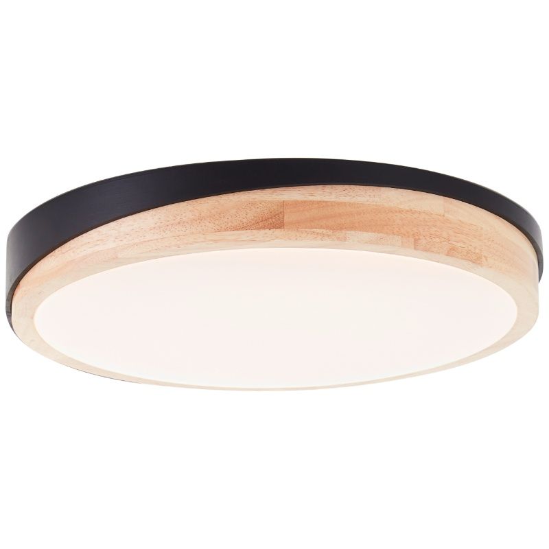 Retro mennyezeti lámpa fekete, Marloes, 24 W, 3000 K LED, 3 fokozatban szabályozható