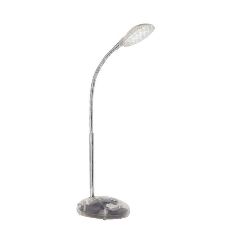 Műanyag íróasztal lámpa átlátszó, Marenthe, 2 W, 6000 K LED, kapcsolóval Műanyag íróasztal lámpa átlátszó, Marenthe, 2 W, 6000 K LED, kapcsolóval