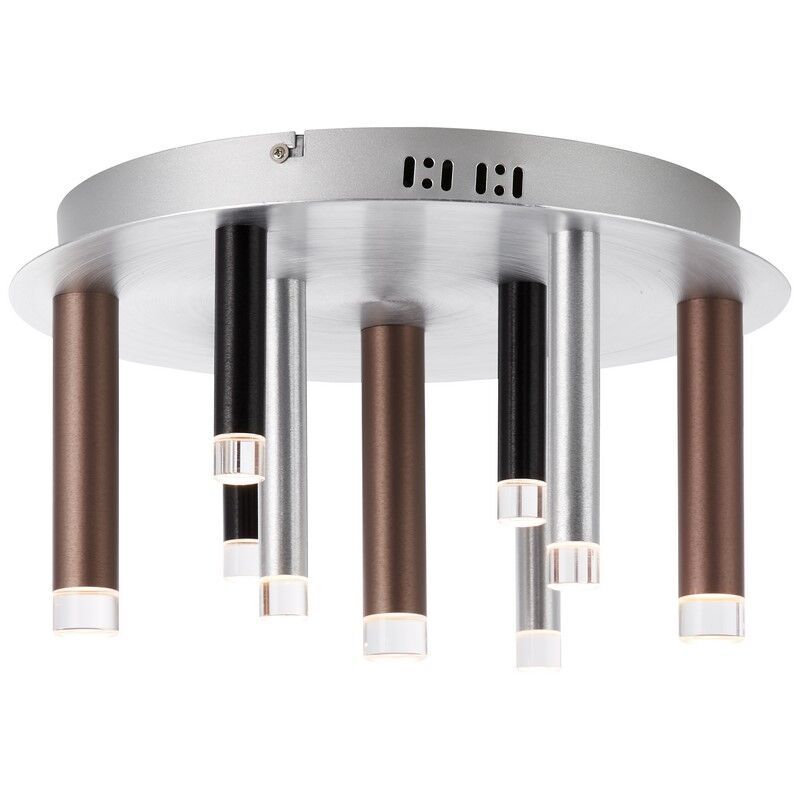 Retro mennyezeti lámpa ezüst, Olivia, 4 W, 3000 K LED