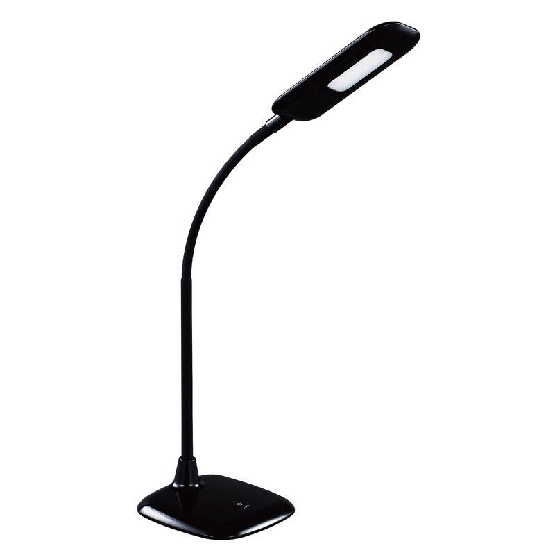 Műanyag íróasztal lámpa fekete, Jenoah, 5 W, 6000 K LED, kosketushimmentimellä