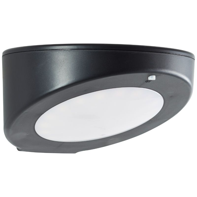 Retro napelemes kültéri fali lámpa fekete, Winesh, 3 W, 4000 K LED, IP44
