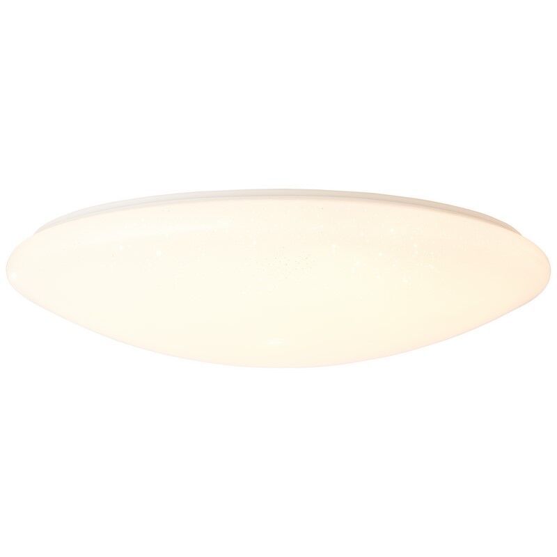 Design mennyezeti lámpa fehér, Djalissa, 60 W, melegtől hidegig állítható fehér LED, távirányítóval