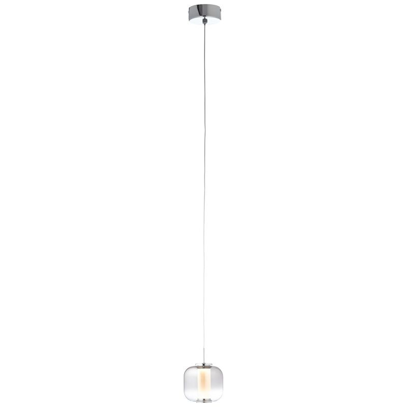 Design függőlámpa króm, Emmely, 7 W, 3000 K LED