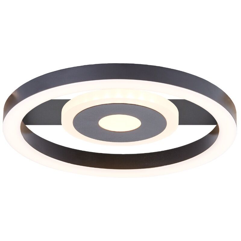Design plafon lámpa fekete, Konrad, 9 W, 3000 K LED