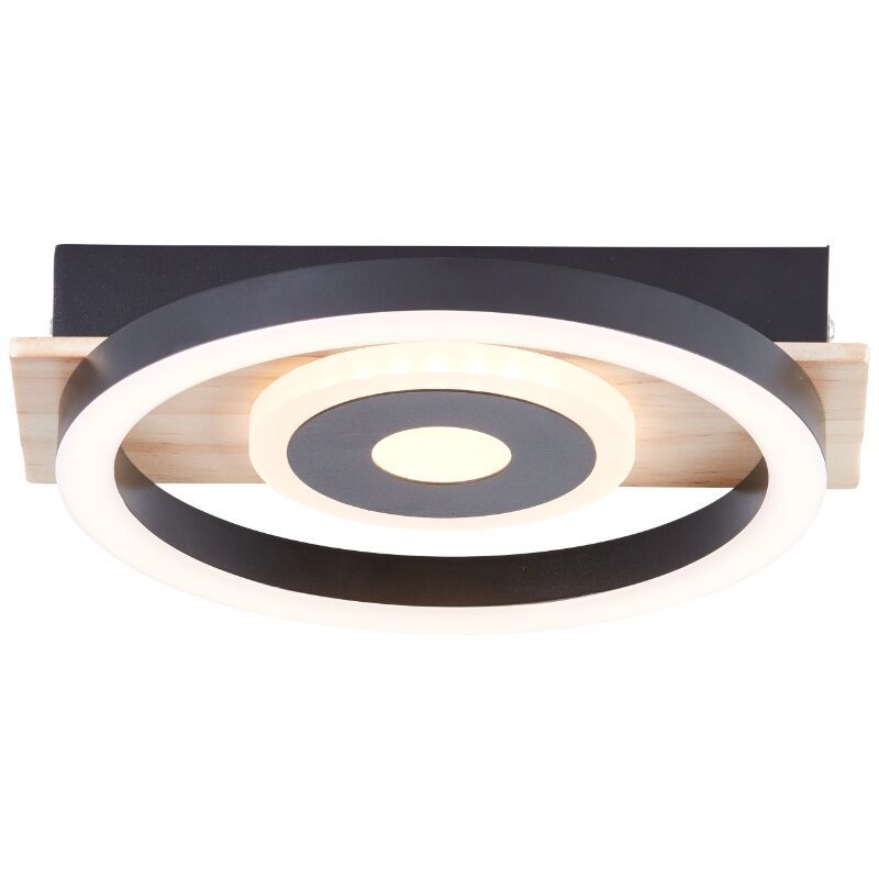 Design plafon lámpa barna, Konrad, 9 W, 3000 K LED
