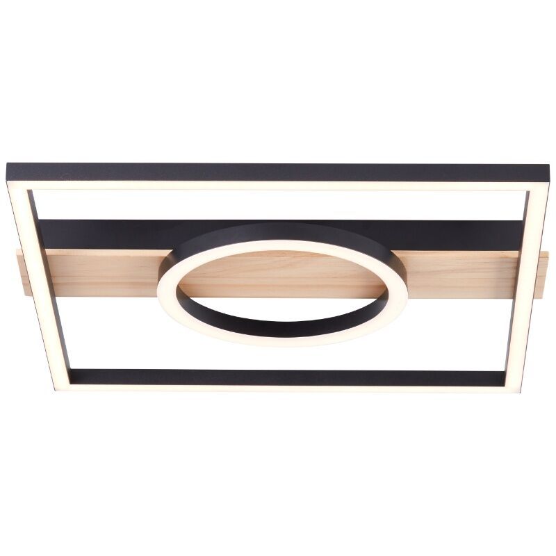 Design plafon lámpa barna, Konrad, 20 W, 3000 K LED
