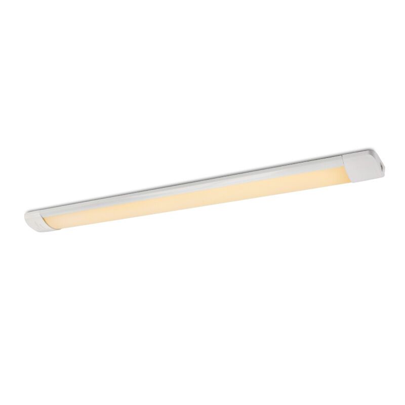 Műanyag 120 cm led léc fehér, Enrique, 40 W, 3000 K LED
