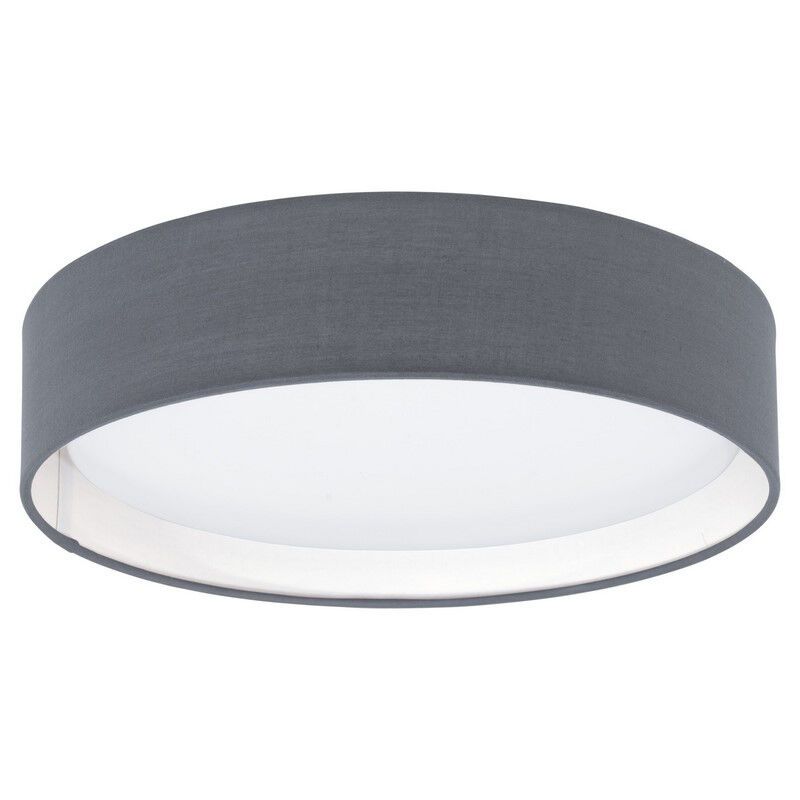 Retro szövet plafon lámpa szürke, Abano, 12 W, 3000 K LED Retro szövet plafon lámpa szürke, Abano, 12 W, 3000 K LED
