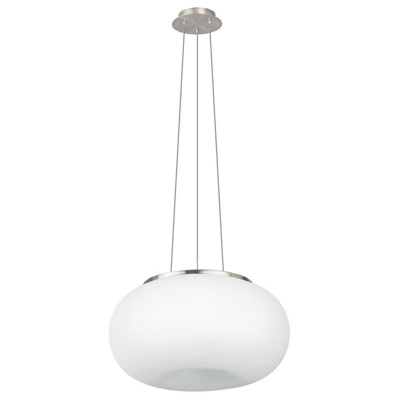 Design üveg függőlámpa nikkel, Skyler