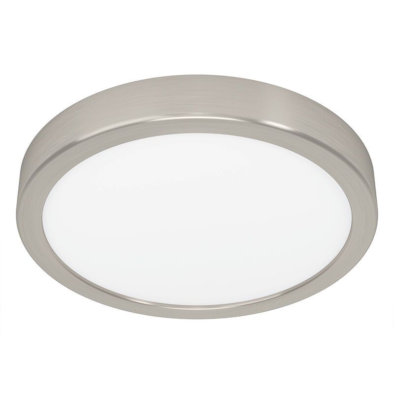 Műanyag plafon lámpa nikkel, Geraldo, 17 W, 3000 K LED