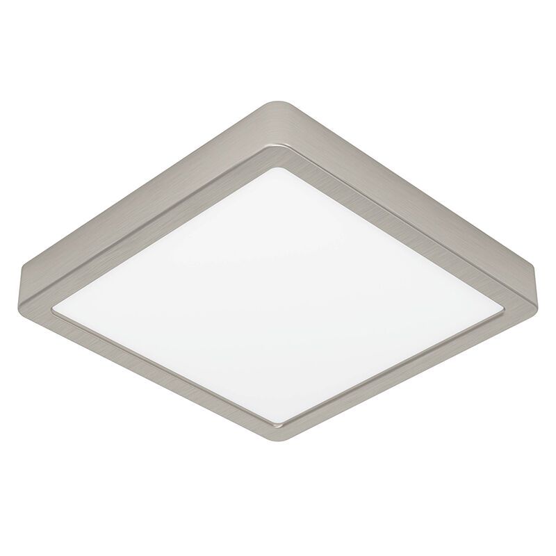 Műanyag plafon lámpa nikkel, Geraldo, 17 W, 3000 K LED