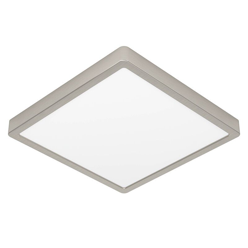Műanyag plafon lámpa nikkel, Geraldo, 20,5 W, 3000 K LED