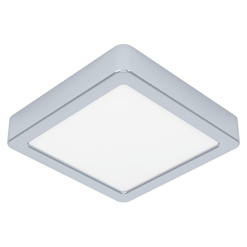 Műanyag fürdőszoba mennyezeti lámpa króm, Geraldo, 11 W, 3000 K LED, IP44
