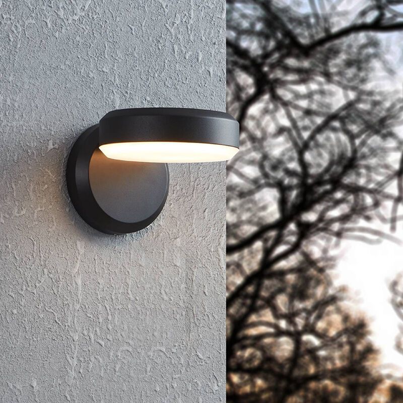 Műanyag kültéri lámpa fehér, Gabriella, 3,6 W, 3000 K LED, IP54
