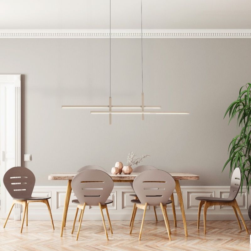 Retro műanyag függőlámpa barna, Thera, 20 W, 3000 K LED