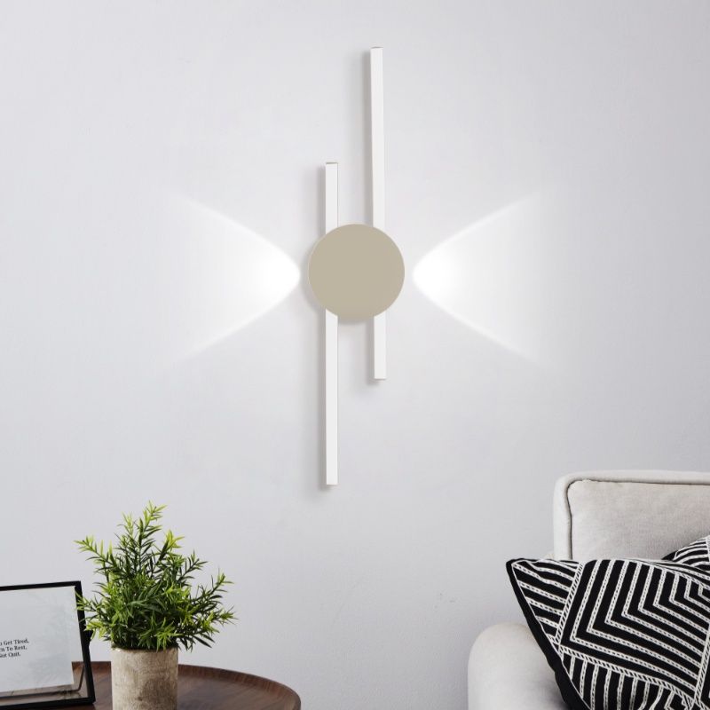 Design alumínium fali lámpa barna, Vixa, 20 W, 3000 K LED
