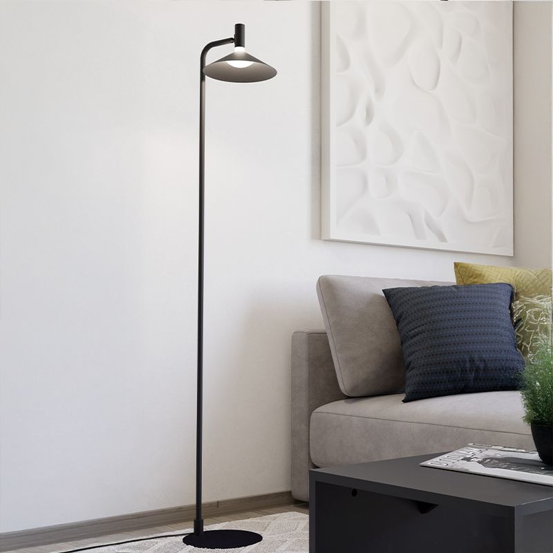 Retro acél állólámpa fekete, Phuong, 7,5 W, RGBW LED