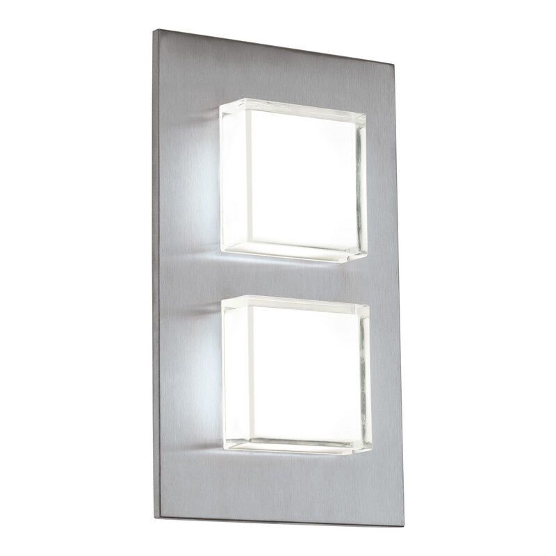 Retro rozsdamentes acél kültéri lámpa ezüst, Jorien, 3 W, 3000 K LED, IP44