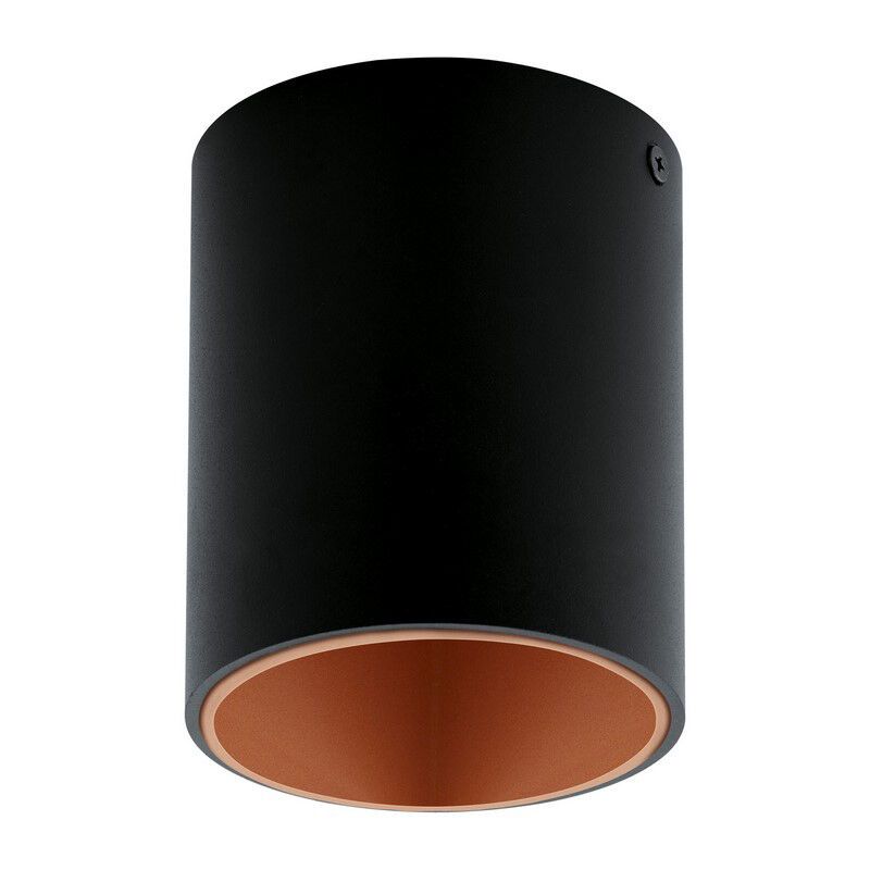 Retro alumínium plafon lámpa réz, Dahne, 3 W, 3000 K LED