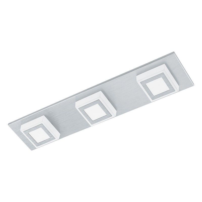 Retro műanyag plafon lámpa ezüst, Elsien, 3 W, 3000 K LED Retro műanyag plafon lámpa ezüst, Elsien, 3 W, 3000 K LED