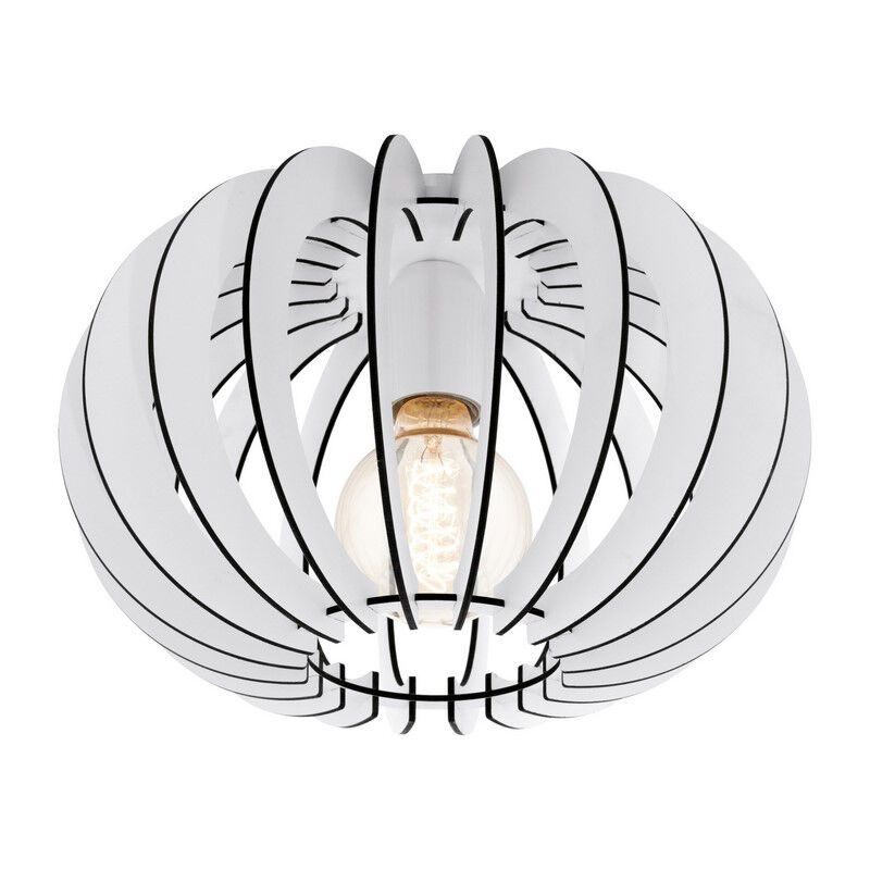 Design fa mennyezeti lámpa fehér, Kiran