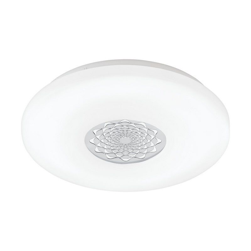 Retro műanyag mennyezeti lámpa fehér, Carmela, 24 W, 3000 K LED