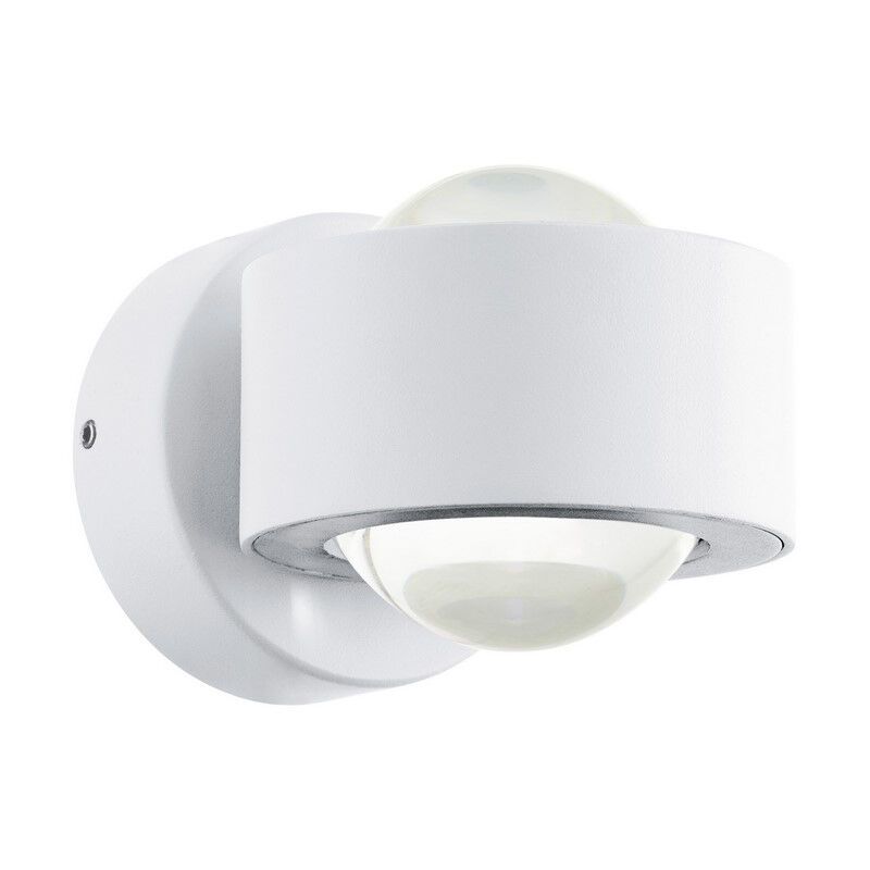 Retro műanyag fel le fali lámpa fehér, Beerd, 3 W, 3000 K LED Retro műanyag fel le fali lámpa fehér, Beerd, 3 W, 3000 K LED