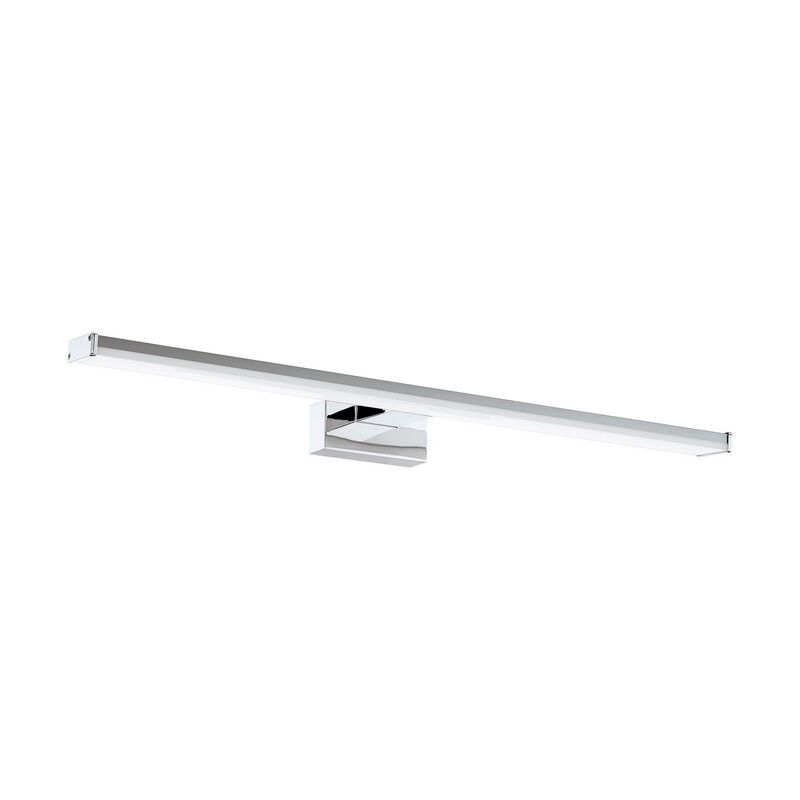Retro műanyag tükör világítás króm, Nancy, 11 W, 4000 K LED, IP44
