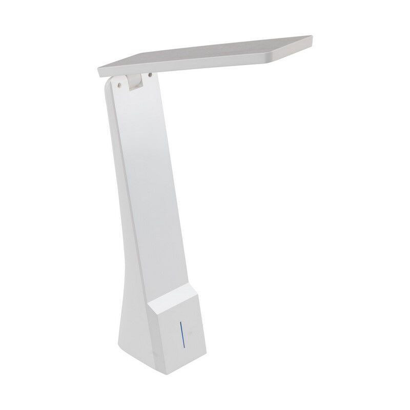 Retro műanyag íróasztal lámpa fehér, Chama, 1 W, white switch LED, kosketushimmentimellä