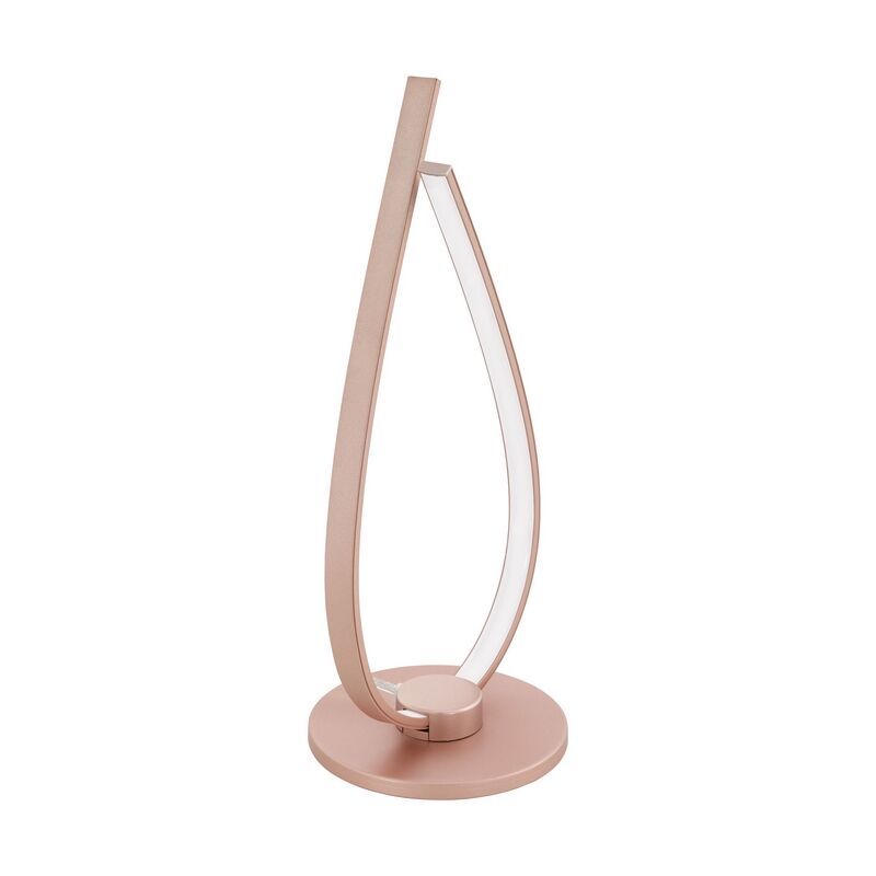 Design alumínium asztali lámpa arany, Josef, 14 W, 3000 K LED, kapcsolóval