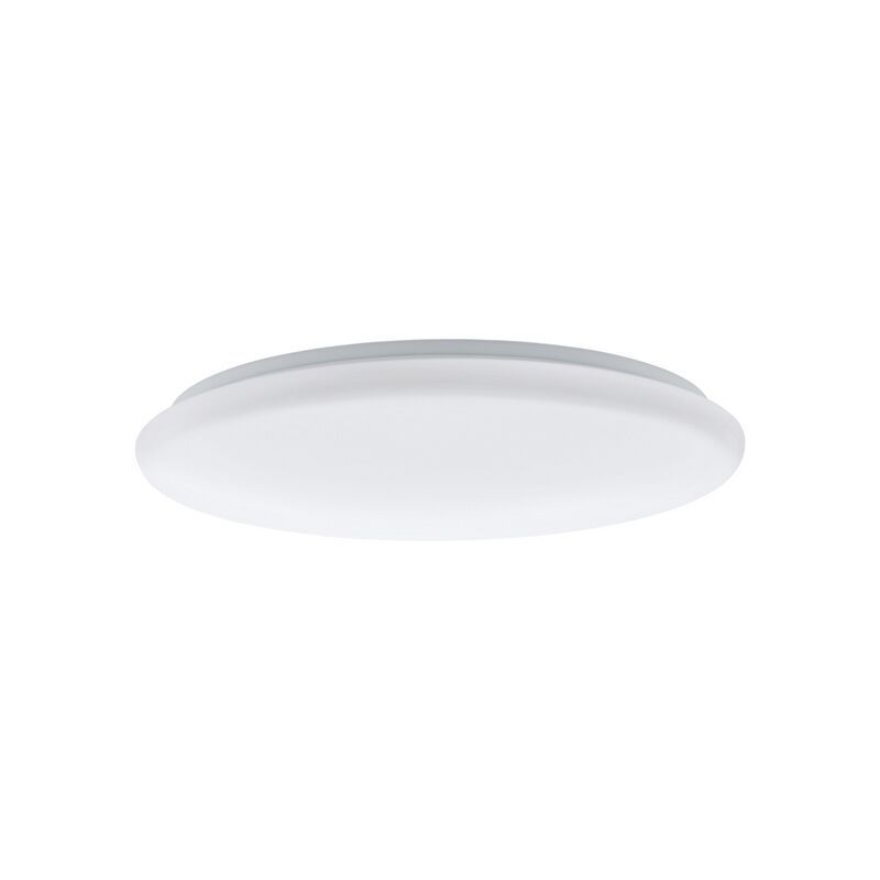 Acél plafon lámpa fehér, Patryk, 40 W, melegtől hidegig állítható fehér LED