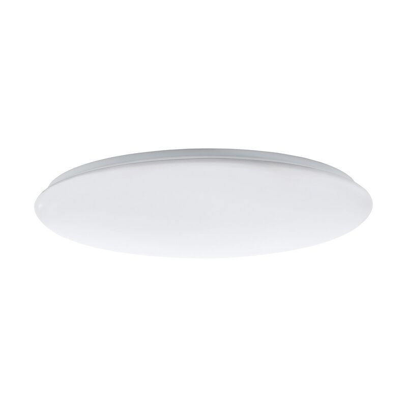 Acél plafon lámpa fehér, Patryk, 60 W, melegtől hidegig állítható fehér LED