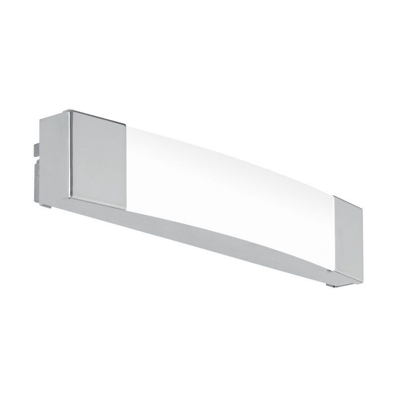 Retro műanyag tükör világítás króm, Rafi, 8 W, 4000 K LED, IP44
