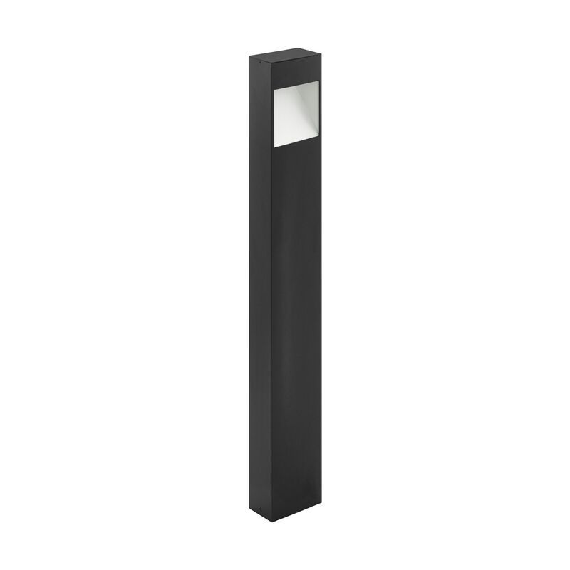 Retro alumínium kültéri lámpa antracit, Elvi, 10 W, 3000 K LED, IP44