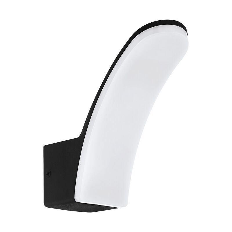 Retro alumínium kültéri lámpa fekete, Oskar, 11 W, 3000 K LED, IP44